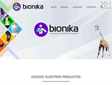 Tablet Screenshot of ortobionika.com